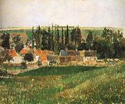 Hurrying scenery Camille Pissarro